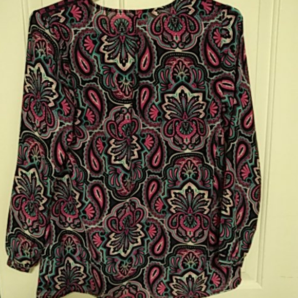 Hatley Paisley-print chiffon top - Picture 3 of 3